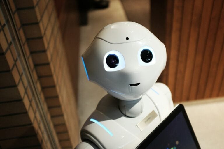 Best Ai Agent Platforms For Automation And Productivity 5 White Robot Near Brown Wall